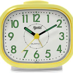 ajanta Analog Yellow Clock-picture-18
