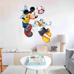 skyolla 59 cm Mickey Mouse Wall Sticker-Self Adhesive Vinyl Décor for Kids’Room Nursery Room Self Adhesive Sticker image 5