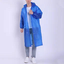 firmed string Solid Women Raincoat-picture-35