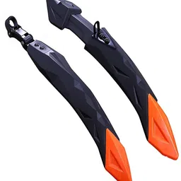 impetus Cycle Mudguard Bicycle Grip Handle 24-26 Inch Bicycles for MTB City Bikes Clip-on Front & Rear Fender image 3