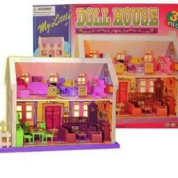 mayank & company 34 Pieces Beautiful Doll House Set for Girls-picture-36