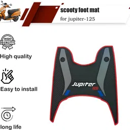 ingpride High Quality Multi Color Washable Scooty footmat mat Compatible TVS Jupiter Two Wheeler Mat-picture-33