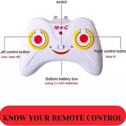 goldmines jewellers RC Helicopter with Hand Gravity Sensor, Flying Toy with 3D Light & Safety Sensor image 3