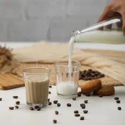 ayutas (Pack of 8) Tea Milk Juice Coffee Glass Cups For Modular Kitchen, Teastalls & Gifts 100 ML Glass Hot Beverage Glass image 2