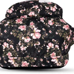 houseofcommon Medium 22 L Backpack Medium 22 L Backpack Casual Bag WaterResistant Tuition Picnic Daypack (Black) image 5