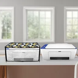 JMT Printer Cover For HP Desk Jet Ink Advantage 2676 Printer(Triangle Print) Printer Cover image 3