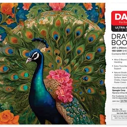 dazo Wiro Drawing Book Sketch Book A4 100 Pages 210 x 297 Unruled Sketch Pad-picture-11