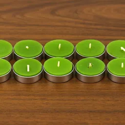 angelic craft shop Green Tealight-01 Candle-picture-22