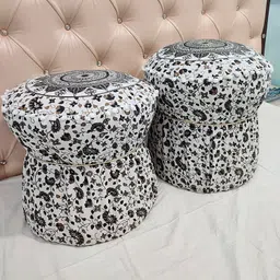 poshmandala Cotton 2 Seater Floral Table Cover image 2