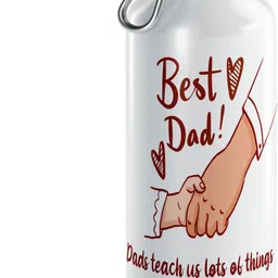 trendoprint FD02 Father's Day Gift Hampers Sports Sipper (Gifts For Dad) 600 ml Water Bottle image 3