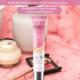 pond's BB+ Cream, Instant Spot Coverage + Light Make-up Glow, Ivory image 3