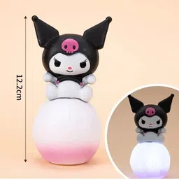 arrx Kuromi Sanrio 3D Ball Night Lamp USB Table Lamp Colorful LED Table Lamp image 3