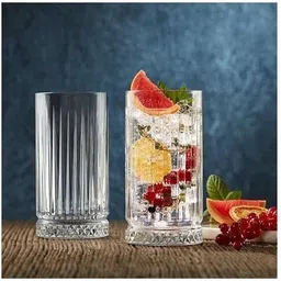 moozico (Pack of 2) Whisky Tumbler Glass,Lead-Free Glass Material,Crystal Clear Glass Water/Juice Glass-picture-18