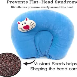 probang Mustard Seeds Baby Pillow Mustard Seeds Toons & Characters Baby Pillow Pack of 1 image 2