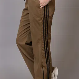 tiger style Women Solid Brown Track Pants-picture-11