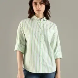 tommy hilfiger Striped Relaxed Fit Shirt-picture-22