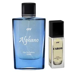CFS Afghano EDP 100ml & Cargo Long Lasting Apparel Perfume - 25 ml image 1