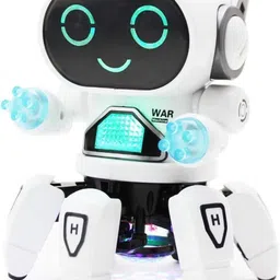 niyamat BOT Pioneer Dancing Robot in White and Blue - Walking Dancing-picture-29