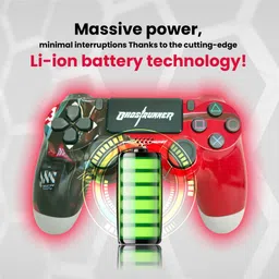 HG WORLD PS4 Playstation Controller Dualshock 4 Wireless,High Performance Dual Motor Motion Controller image 3