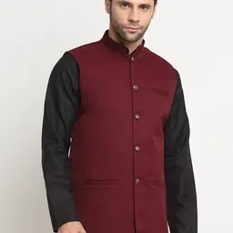 Solid Men Waistcoat-image-13