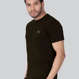 LUX NITRO Pack Of 2 Round Neck Anti Odour Lounge T-Shirts image 3