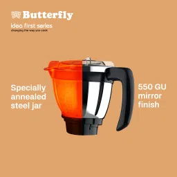 Butterfly ZieraChrome 750 Watt 5 Jars Juicer Mixer Grinder (21000 RPM, Black) image 5
