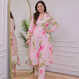 kalrav jaypore Tunic Pant Co-ords Set image 3