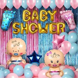 maithili decors Baby Shower Decoration Items Set-30Pcs Baby Shower Party Decoration-picture-48