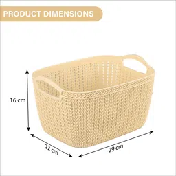 heart home Plastic Storage Basket image 3