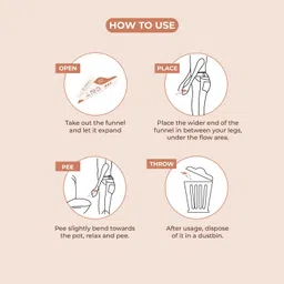 senzicare Stand and Pee Disposable Female Urination Device image 3