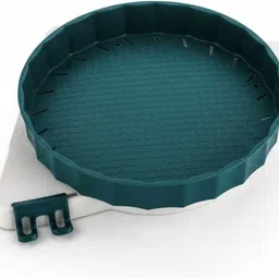 Plastic Multipurpose Wall Mount Bathroom Corner Shelf and Rack Plastic Wall Shelf-image-74