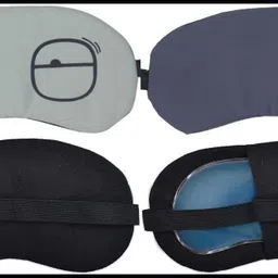 Dry Eyes And Eye Fatigue (Light Green-Square, Grey-Superman)-EYE MASK-image-10