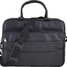 ruzee Men & Women Black Messenger Bag-picture-12