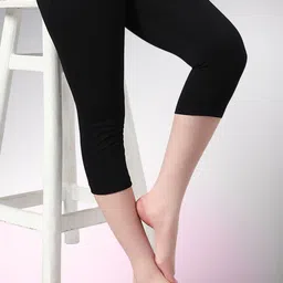 sweettouchmjo Women Black Capri-picture-21