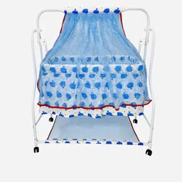 ms baby Superior Comfort Baby Swing Cradle with Safety Lock image 1