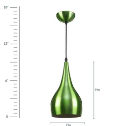stello Cherosi Green Metal Hanging Light image 4