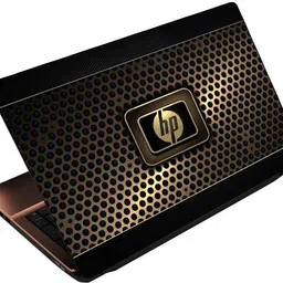 Techfit 3 in 1 Laptop Skin Decal Vinyl Pack 15.6 inch with Screen Guard and Silicone Keyboard Protector - Printed HP Honeycomb Combo Set image 2