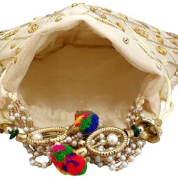 jivon Women Gold Potli image 4