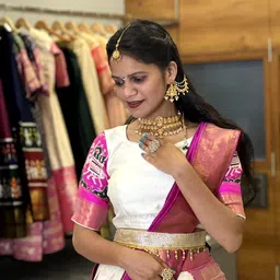 shree creation Self Design Semi Stitched Lehenga Choli image 5