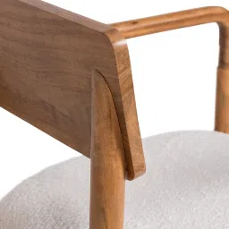 orange tree Andaman Blair Fabric Arm Chair In Natural Finish image 5