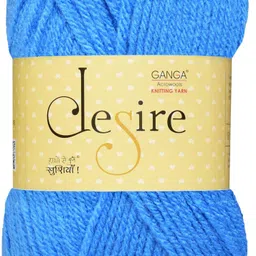 simi enterprise Knitting Yarn Wool Desire Froji 100 gms Best Used with Knitting Needles image 1