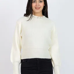 GFO Women Woollen Sweater Vest-picture-19