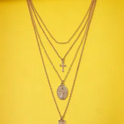 Scintillare By Sukkhi Gold-Plated Layered Necklace image 2