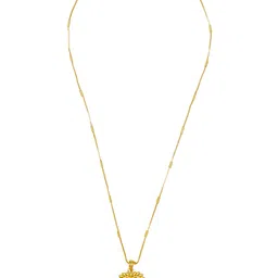 Ramdev Art Fashion Jwellery Brass Gold-Plated Necklace image 2