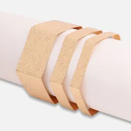 DressBerry Gold-Toned Gold-Plated Cuff Bracelet image 2