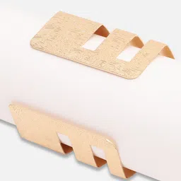 DressBerry Gold-Toned Gold-Plated Cuff Bracelet image 3