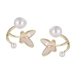 FIMBUL Butterfly Wings Contemporary Studs Earrings image 4
