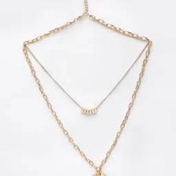 Madame Rose Gold-Toned Layered Chain image 3
