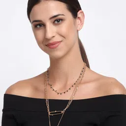 Madame Rose Gold-Toned Layered Chain image 4