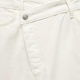 MANGO High-Slit Denim A-Line Maxi Skirt image 4